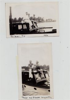 1936 Fairhaven New York Pleasure Motor Boat Snapshots