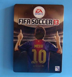 FIFA Soccer 13 PS3 Playstation 3 Football Club Metal Case Limited