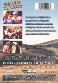 Fighting Caravans Gary Cooper New SEALED DVD 090328904289