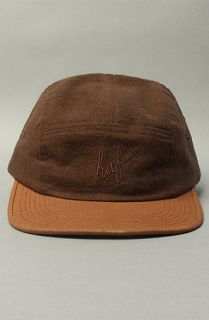 HUF The Outback Script Volley Hat in Brown