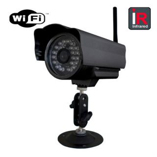 Outdoor Wireless Wi Fi IP Internet Spy Camera Hidden Video Recorder IR