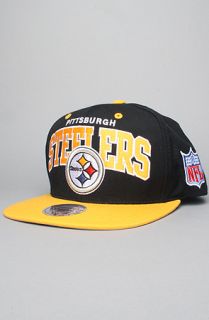 Mitchell & Ness The NFL Arch Snapback Hat in Black Yellow  Karmaloop