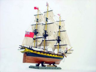 HMS Surprise 30 Tall Ship Wood Model Museum Quality and Detail