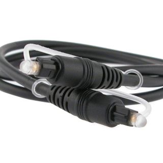  Toslink Optical Audio Digital Fiber Optic Cable Analog spdif Connector