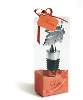  Stopper Favor in Gift Packaging Fall Autumn Wedding Party