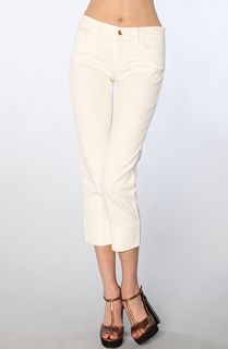 Mademoiselle Coco White Moschino Capri Jeans