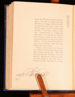 1909 The Biography of A Silver Fox Ernest Thompson Seton Illustrated