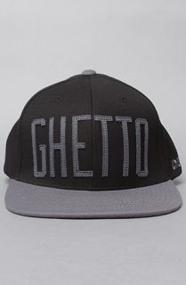 DGK The Ghetto Starter Cap in Black Grey