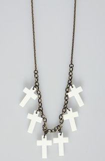 Alex and Chloe The Mini Cross Charm Necklace