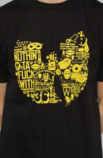 Wutang Brand Limited The Diagram Tee in Black