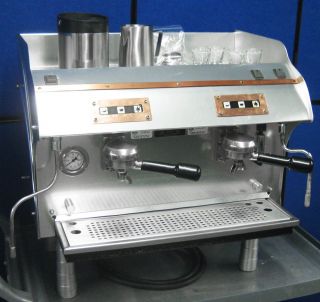 Salvatore Famosa Espresso Pump Driven Fully Automatic 2 Group