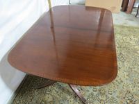 Beautiful Banded Fancher Mahogany Dining Room Table WOW