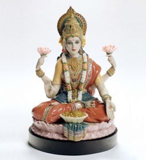  Lladro Goddess Lakshmi Figurine 01001930 Le