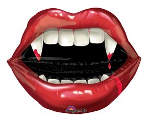 Vampire Fangs Teeth Bloody Drips Kiss Twilight 30 Halloween Party