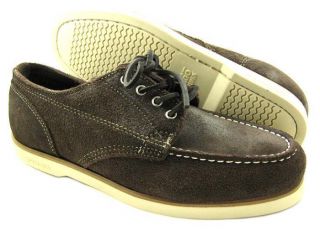 New Sebago Mens Fairhaven Brown Casual Shoes US 11 5 W