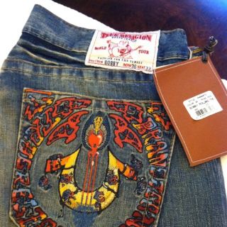 Mens True Religion Bobby Jeans 36 x 33 New with Tags