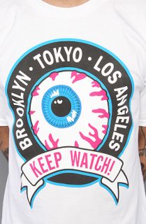Mishka The Keep Watch Crest Tee in White