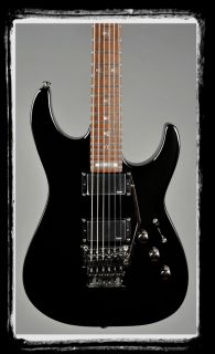 esp ltd signature kirk hammett kh 202 electric guitar black