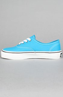 Vans Footwear The Kids Authentic Sneaker in Blue Jewel Black