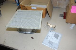  3168 FAN AND FILTER UNIT, NEW, 230v 1 PHASE. Made in germany, unused