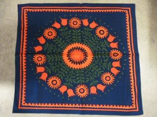 Finlayson Finland Retro 70s Tablecloth Fits for Christmas