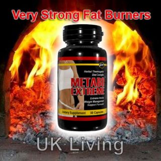 Diet Slimming Pills Metabo Extreme Strong Fat Burners