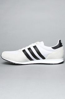 adidas The Adistar Racer Sneaker in White Black White