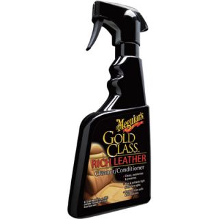 Meguiar 146s Gold Class Rich Leather Cleaner Conditioner Spray 16oz G