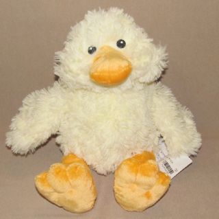 12 First Impressions Yellow Orange Duck Plush Furry Stuffed Toy Duckie