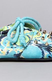 Sole Boutique The Evita Shoe in Teal