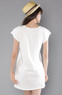 Alternative Apparel The Slummy Tee Dress in Antique White  Karmaloop