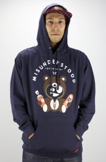 Entree Entree LS Classic Teddy Navy Pullover Hoodie