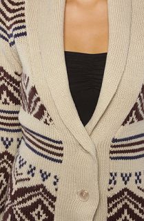 LA Boutique The Chunky Tapestry Cardigan