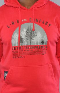 LRG The Tree Tech Hoody in Red Concrete
