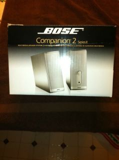  Bose Companion 2 Series II Computer Speakers