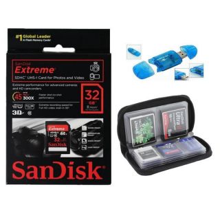  SDHC SD HC UHS I U1 Flash Memory Card Case Reader 619659064761