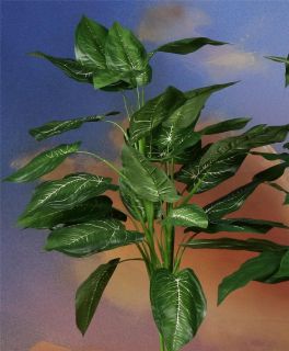 Artificial Chinese Evergreen Tropical Silk Plants 36 Tall