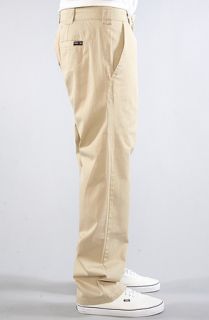 HUF The Fulton Pants in Camel Concrete