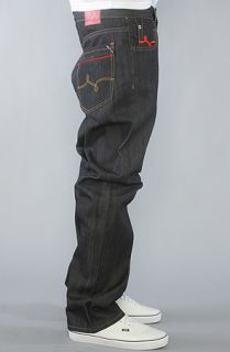 LRG The Kilometer True Straight Jeans in Raw Dark Indigo  Karmaloop