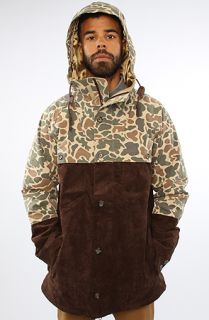 Burton The Squire Jacket in Burlap Duck Hunter Camo Grizzly