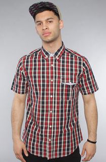 White Picket Fence The Angelo SS Buttondown Shirt in Red Plaid