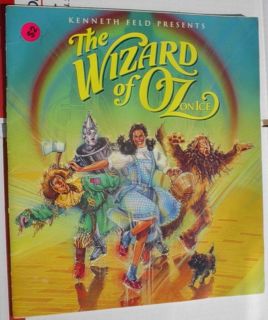  1995 The Wizard of oz on Ice by Kenneth Feld Souvenir Program