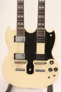 Gibson Custom Don Felder EDS1275 Doubleneck Aged Signed Aged White