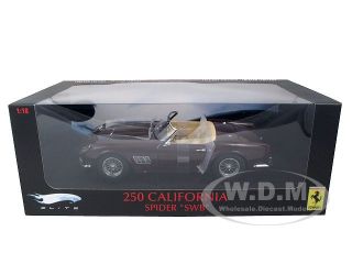 Brand new 118 scale diecast model of Ferrari 250 California Spider