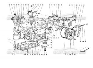 Ferrari 512 Gearbox Mount # 155454