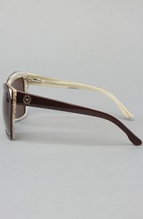 House of Harlow 1960 The Marie Sunglasses in Mahogany