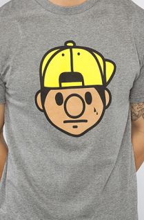 TRUKFIT The Lil Tommy Doodle Tee in Graphite Heather