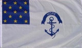 Rhode Island Regiment Flag Revolutionary War Continental Army Banner