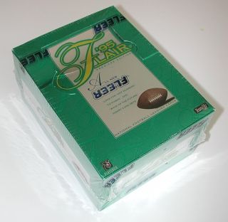 1995 Fleer Flair 95 NFL Football Hobby Box SEALED