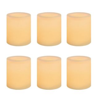 Flameless Wax Candles Candle Glow Effect Battery Operated 6Set FREE
